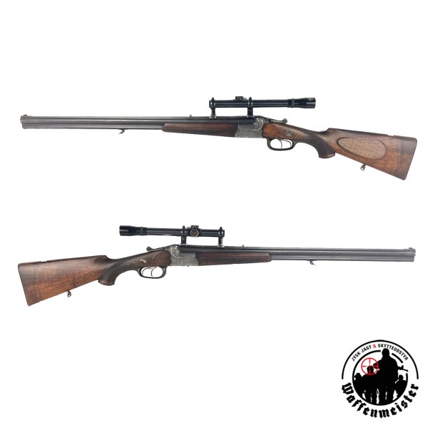 Tysk Bochb�chflinte - Cal. 5,6x52R - 16/70