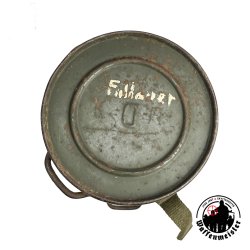 Tysk gasmaske M38 med beholder